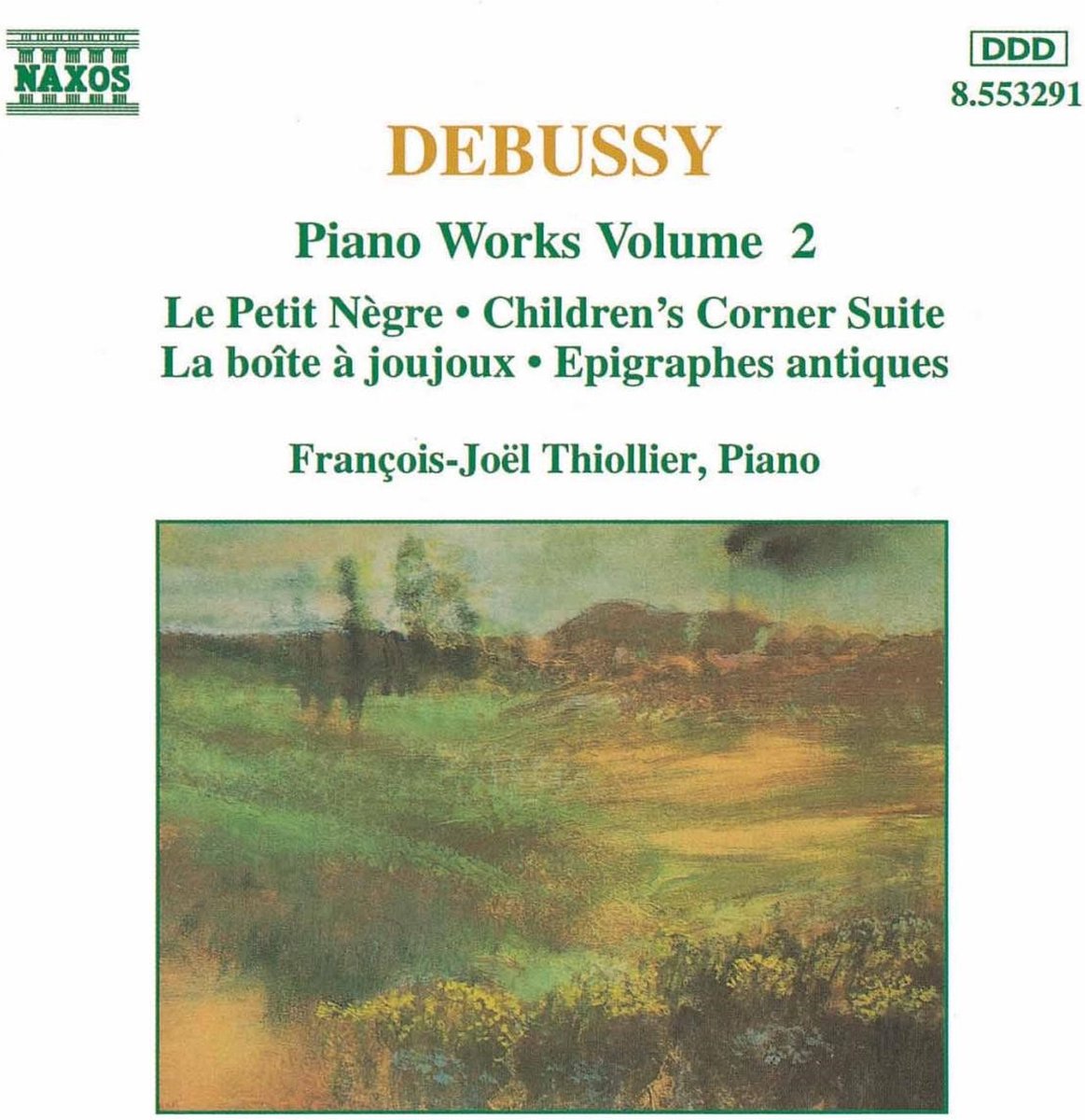 François-Joel Thiollier - Debussy: Piano Works 2 (CD)
