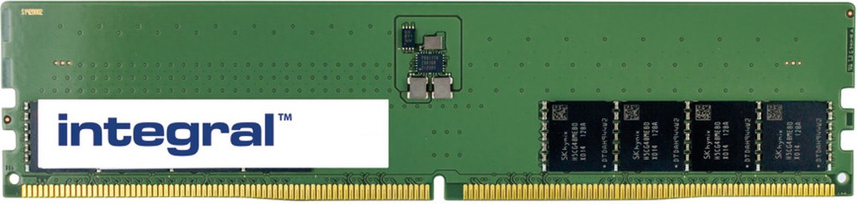 Integral 32GB PC RAM MODULE DDR5 4800MHZ PC5-38400 UNBUFFERED NON-ECC 1.1V 2GX8 CL40 memory module 1 x 32 GB