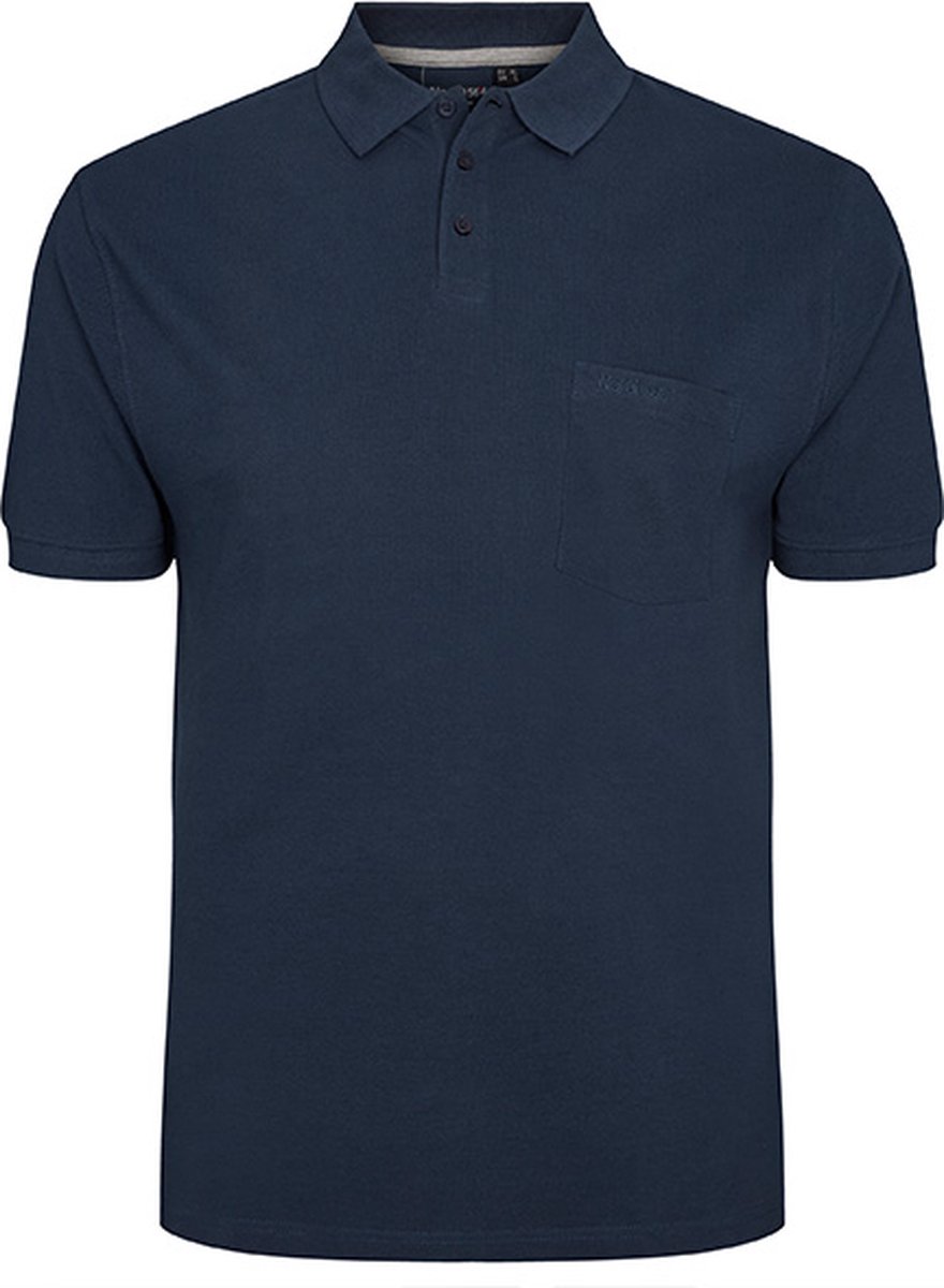 North 56°4 Polo's | Navy | 8XL | 2-Pack | 3 Knopen