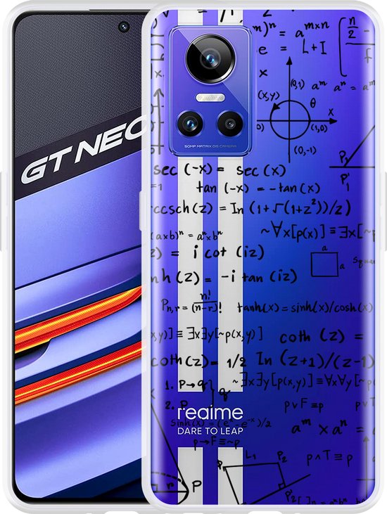 HAOYE Cover per Realme GT Neo3 (Neo 3), Custodia in Vetro di