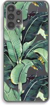Case Company® - Hoesje geschikt voor Samsung Galaxy A13 4G hoesje - Bananenbladeren - Soft Cover Telefoonhoesje - Bescherming aan alle Kanten en Schermrand