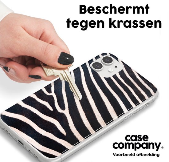 Case Company® - Coque OnePlus Nord N200 5G - Zebra - Coque souple pour téléphone - Protection tous côtés et bord d'écran