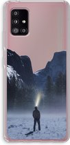 Case Company® - Hoesje geschikt voor Samsung Galaxy A51 5G hoesje - Wanderlust - Soft Cover Telefoonhoesje - Bescherming aan alle Kanten en Schermrand