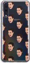 Case Company® - Hoesje geschikt voor Samsung Galaxy A50 hoesje - Ugly Cry Call - Soft Cover Telefoonhoesje - Bescherming aan alle Kanten en Schermrand