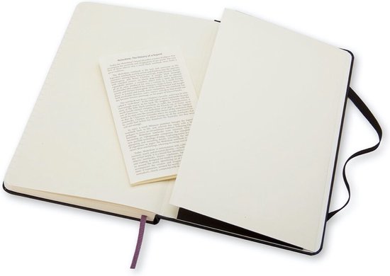 Moleskine Classic Notitieboek - Large - Hardcover - Gelinieerd - Hortensia Blauw - Moleskine