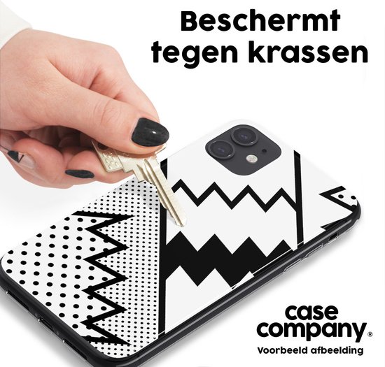 Case Company® - Coque Xiaomi Redmi Note 9 avec cordon - Pop Art #5 - Coque de téléphone avec cordon Zwart - Protection sur tous les côtés et sur le bord de l'écran