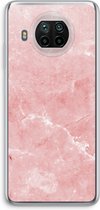 Case Company® - Hoesje geschikt voor Xiaomi Mi 10T Lite hoesje - Roze marmer - Soft Cover Telefoonhoesje - Bescherming aan alle Kanten en Schermrand