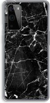 Case Company® - Hoesje geschikt voor OnePlus 9 Pro hoesje - Zwart Marmer - Soft Cover Telefoonhoesje - Bescherming aan alle Kanten en Schermrand