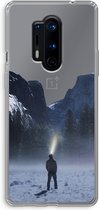 Case Company® - Hoesje geschikt voor OnePlus 8 Pro hoesje - Wanderlust - Soft Cover Telefoonhoesje - Bescherming aan alle Kanten en Schermrand