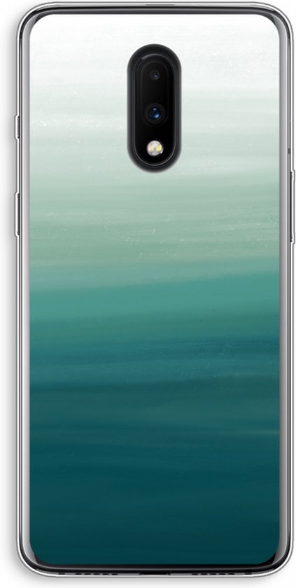 Case Company® - Hoesje geschikt voor OnePlus 7 hoesje - Ocean - Soft Cover Telefoonhoesje - Bescherming aan alle Kanten en Schermrand