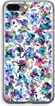 Case Company® - Hoesje geschikt voor iPhone 8 Plus hoesje - Hibiscus Flowers - Soft Cover Telefoonhoesje - Bescherming aan alle Kanten en Schermrand