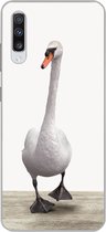 Coque Samsung Galaxy A70 - Enfants - Cygne - Garçons - Meiden - Enfant - Coque de téléphone en Siliconen