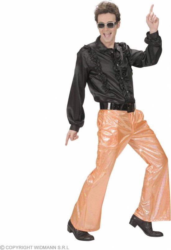 Oranje glitter disco broek voor mannen - Verkleedkleding | bol.com