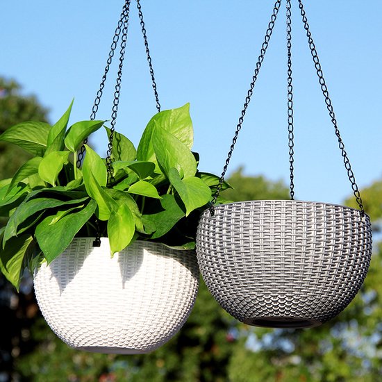 Imitatie Rotan, 68 Cm Hoog, Crème, Voor Binnen En Buiten