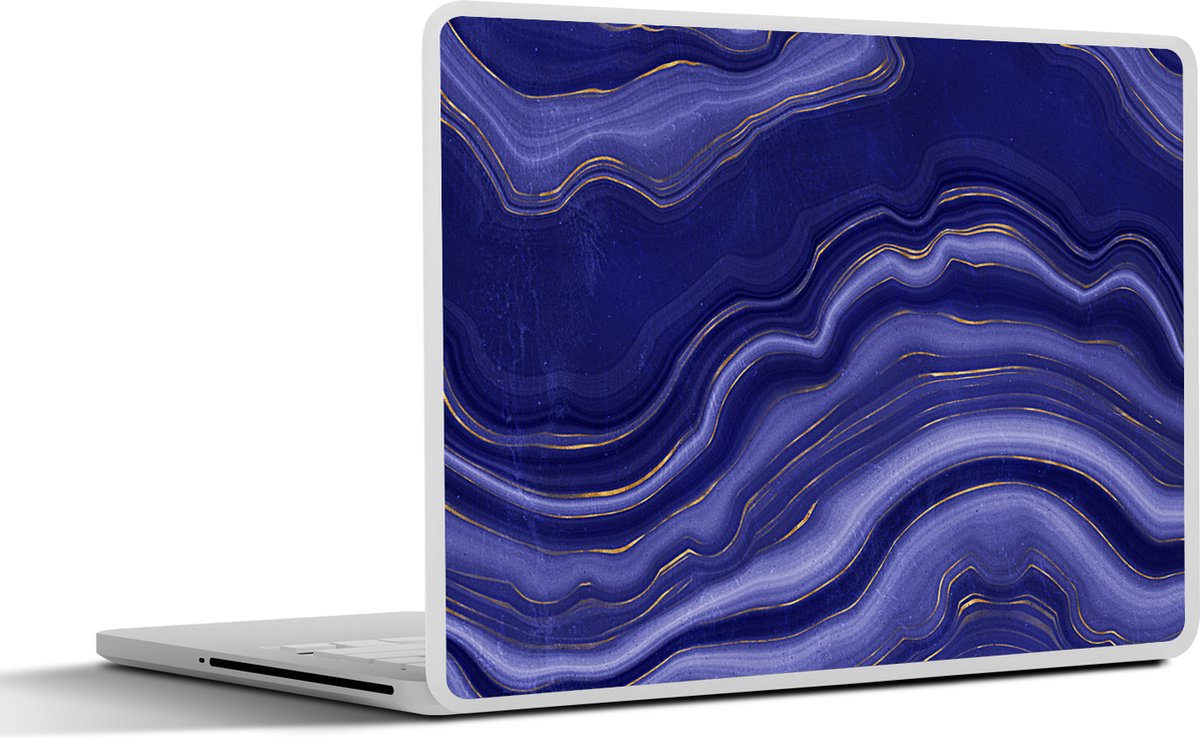 Laptop sticker - 13.3 inch - Glitter - Agaat steen - Edelstenen - 31x22,5cm - Laptopstickers - Laptop skin - Cover