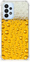 Telefoonhoesje Geschikt voor Samsung Galaxy A23 Hippe Hoesjes met transparante rand Bier