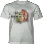 T-shirt Protect Orangutan Grey KIDS S
