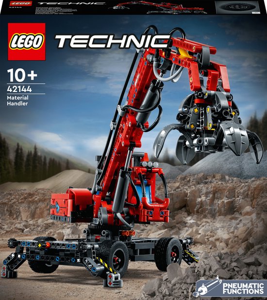 moeilijk tevreden te krijgen Slaapkamer biografie LEGO Technic Overslagkraan - 42144 | bol.com