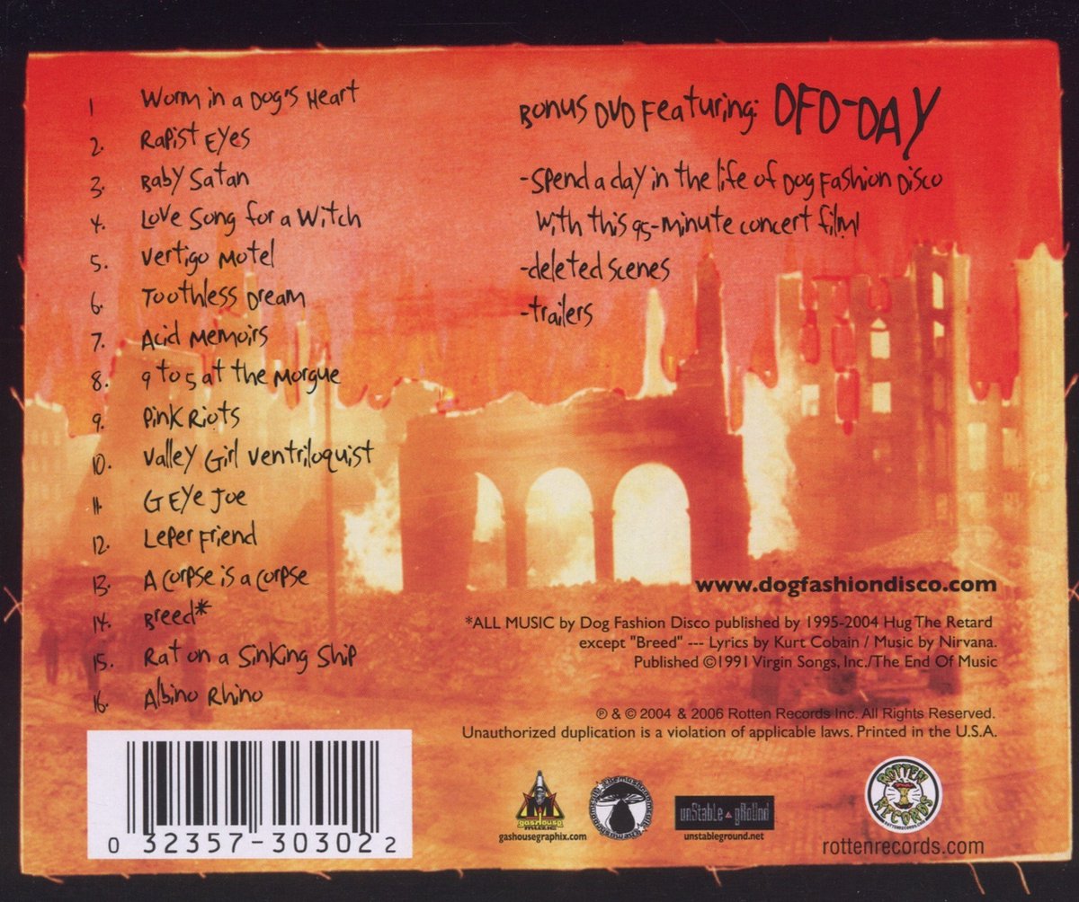 Dog Fashion Disco The City Is Alive Tonight (CD), Dog Fashion Disco