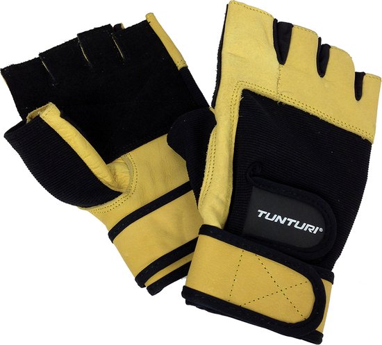 Tunturi High Impact - Fitness handschoenen - Sporthandschoenen - Leder - XL  | bol.com