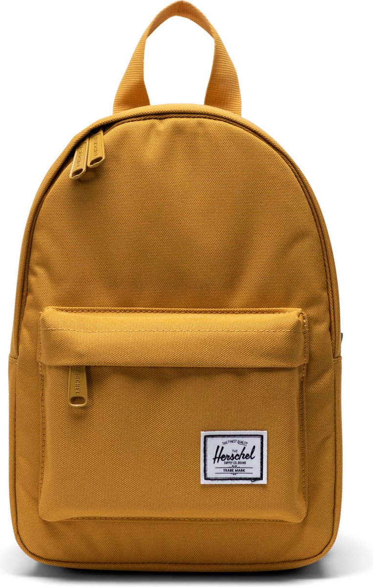 Classic Mini - Harvest Gold / The original backpack, made 'mini' - een kleine rugzak voor de essentials-only - 6.5L opbergruimte / Beperkte Levenslange Garantie / Geel