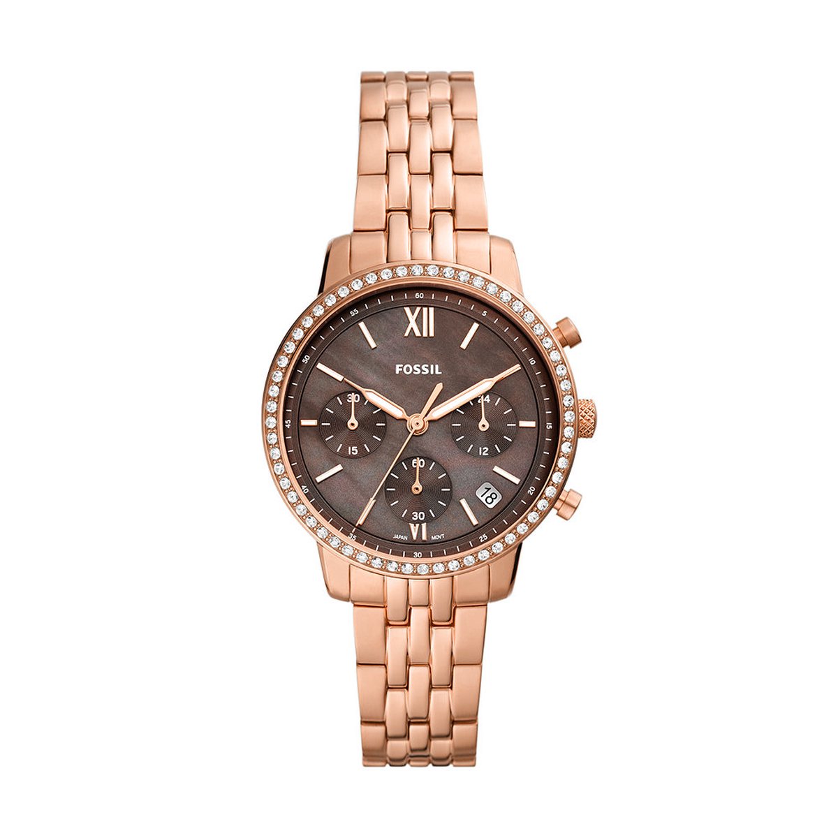 Fossil ES5218 Dameshorloge 36 mm - Rosékleurig