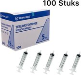 Terumo - Spuit Zonder Naald - Doseerspuit - Maat aanduiding - Spuiten - Injectie Spuit - 5 ml - 100 Stuks - Mega Voordeelverpakking