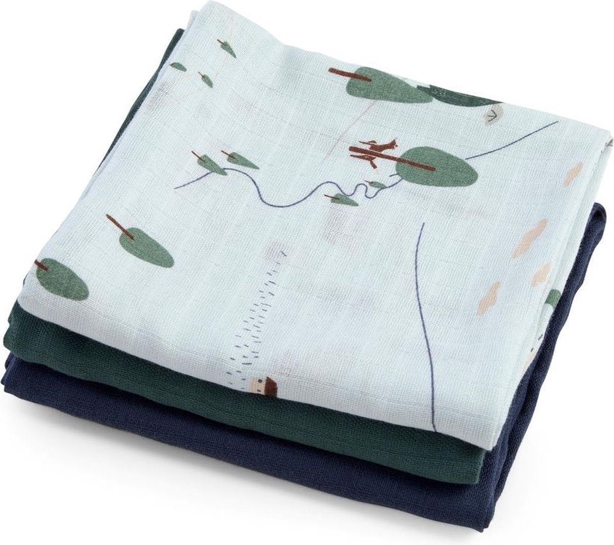 Goedkoopste Sebra Dragon Tales Hydrofiel Handdoek 75x75 Set Van 3