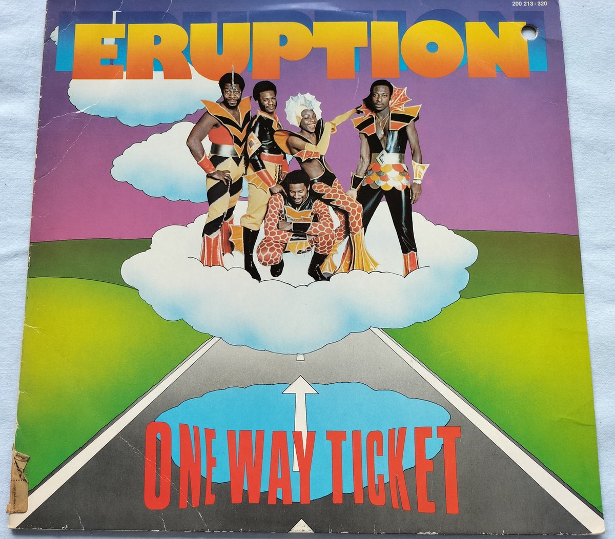Eruption One Way Ticket 1979 LP = in Nieuwstaat, Eruption LP (album