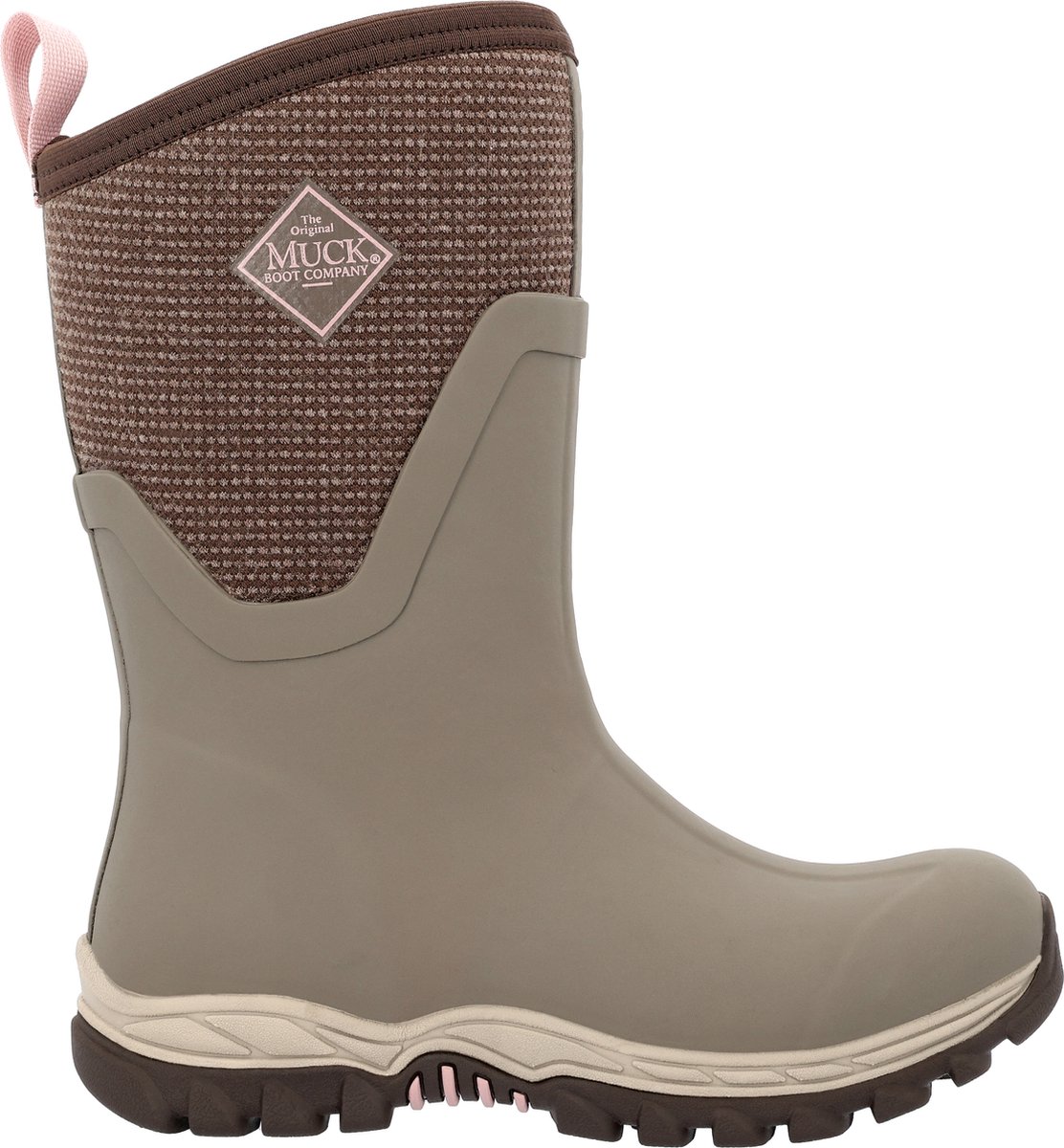 Muck Boot Arctic Sport II Mid Outdoorlaarzen Dames Taupe/Chocolate 41 Bruin