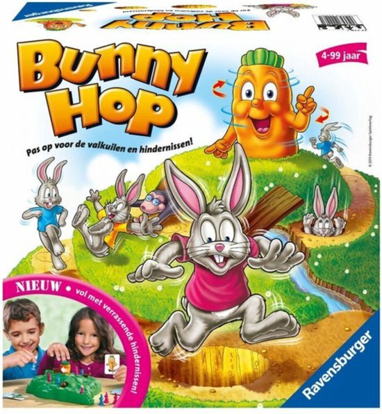 Beschietingen ijsje biografie Ravensburger Bunny Hop - Kinderspel | Games | bol.com