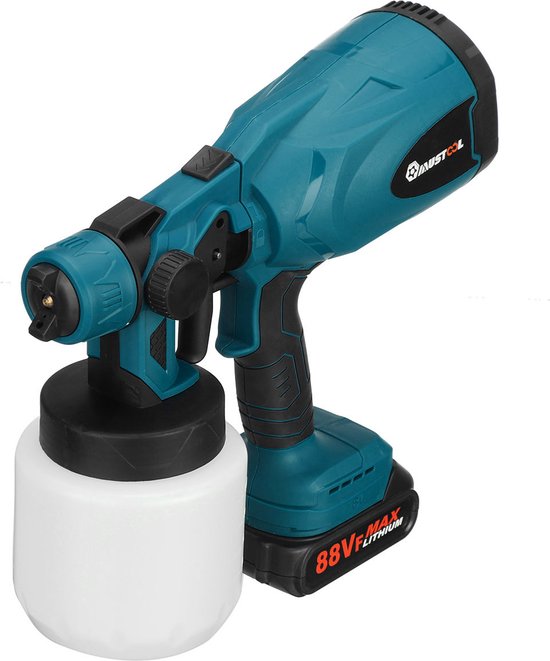 TM 500 Watt Draagbare Elektrische Verfspuit Met 800 ml Reservoir