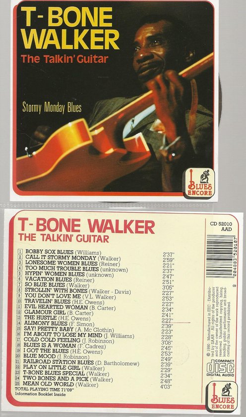 T-BONE WALKER  THE TALKING GUITAR