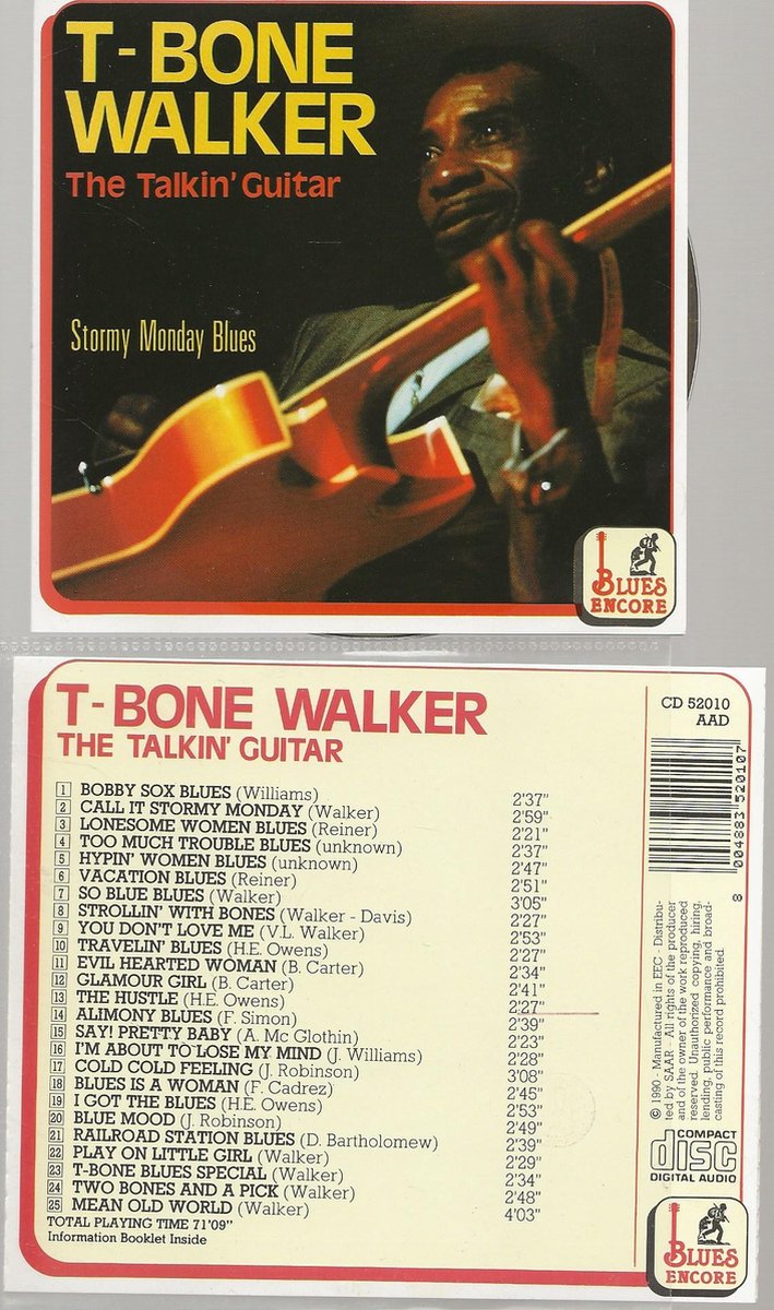 T-BONE WALKER THE TALKING GUITAR