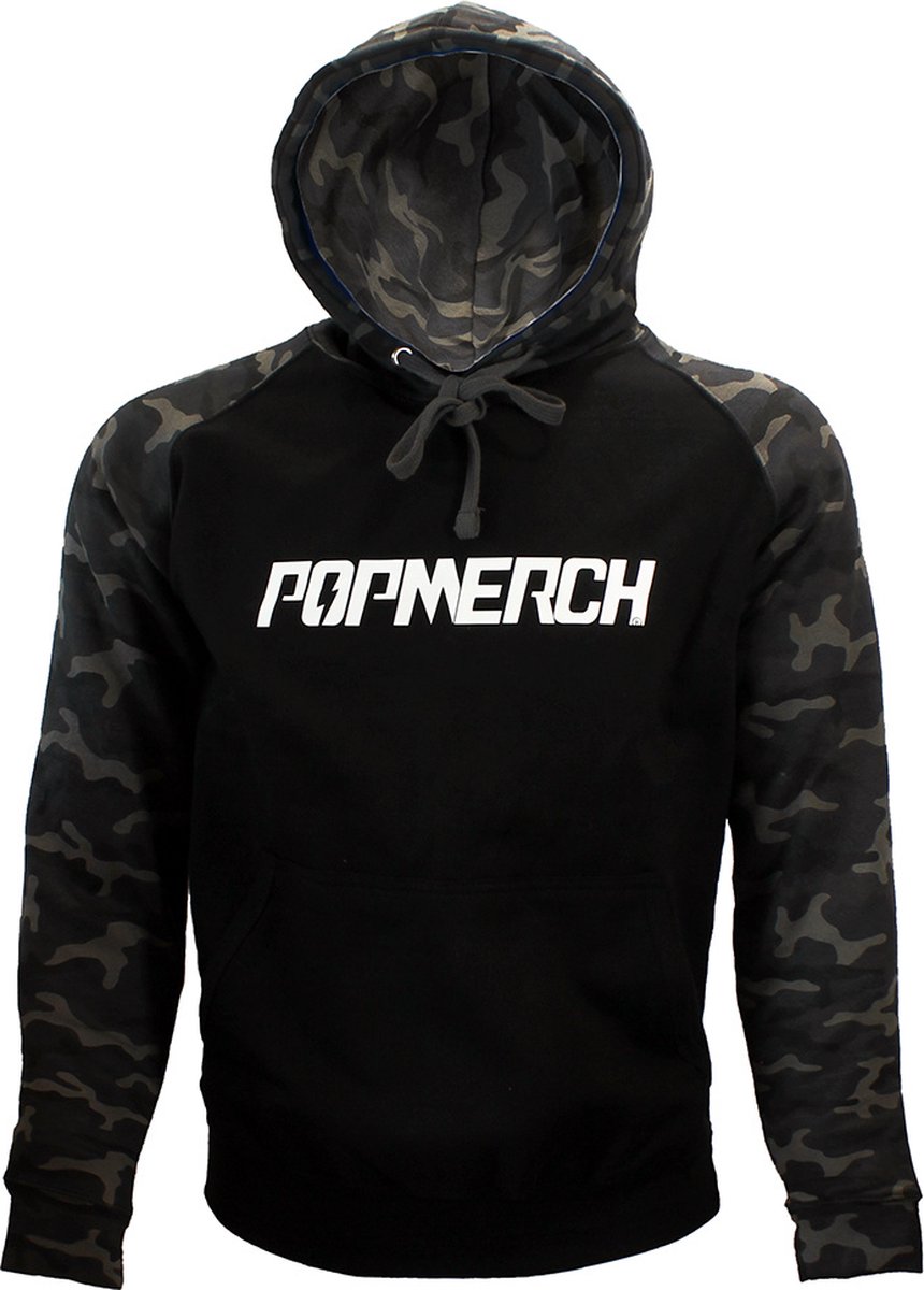 Popmerch Originals Camo Hooded Sweater - Origineel Design - M