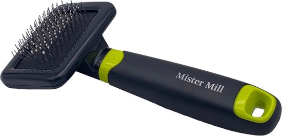 Mister Mill Professionele Slicker Hondenborstel - Kattenborstel S - 7 cm. Hondenkam - Kattenkam