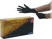 ARNOMED Nitril Black Premium handschoenen - zwart nitril - maat L - CAT III - 100 stuks