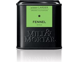 Mill & Mortar - biologische venkelzaden, ongemalen (40g)