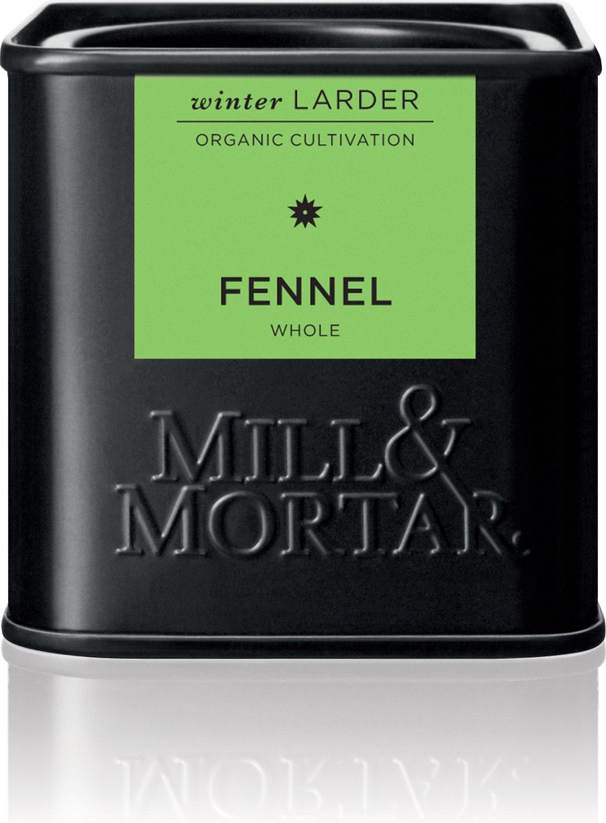 Goedkoopste Mill & Mortar - biologische venkelzaden, ongemalen (40g