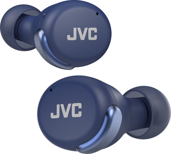 JVC HA-A30T-A - Compacte, stijlvolle True Wireless oordopjes met Noise Cancelling - Blauw