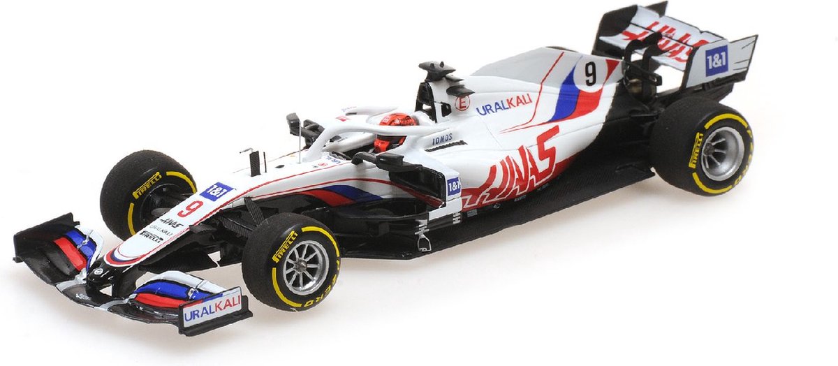 Uralkali Haas F1 Team VF-21 #9 Bahrain GP 2021 - 1:43 - Minichamps
