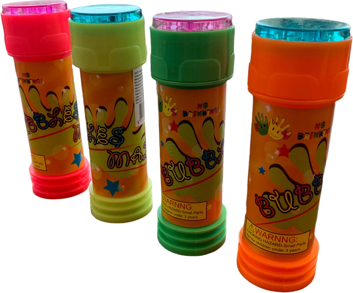 THE TWIDDLERS 24 Mini Bulles de Savon, Jouets à Bulle soufflante pour  Enfants (En