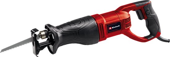 Einhell Reciprozaag TC-AP 690 E - 690 W - Slaghoogte: 20 mm - Onbelast toerental: 0- 2.800 t/min - Max. zaagdiepte hout/metaal: 115/10 mm - Incl. 1x zaagblad hout