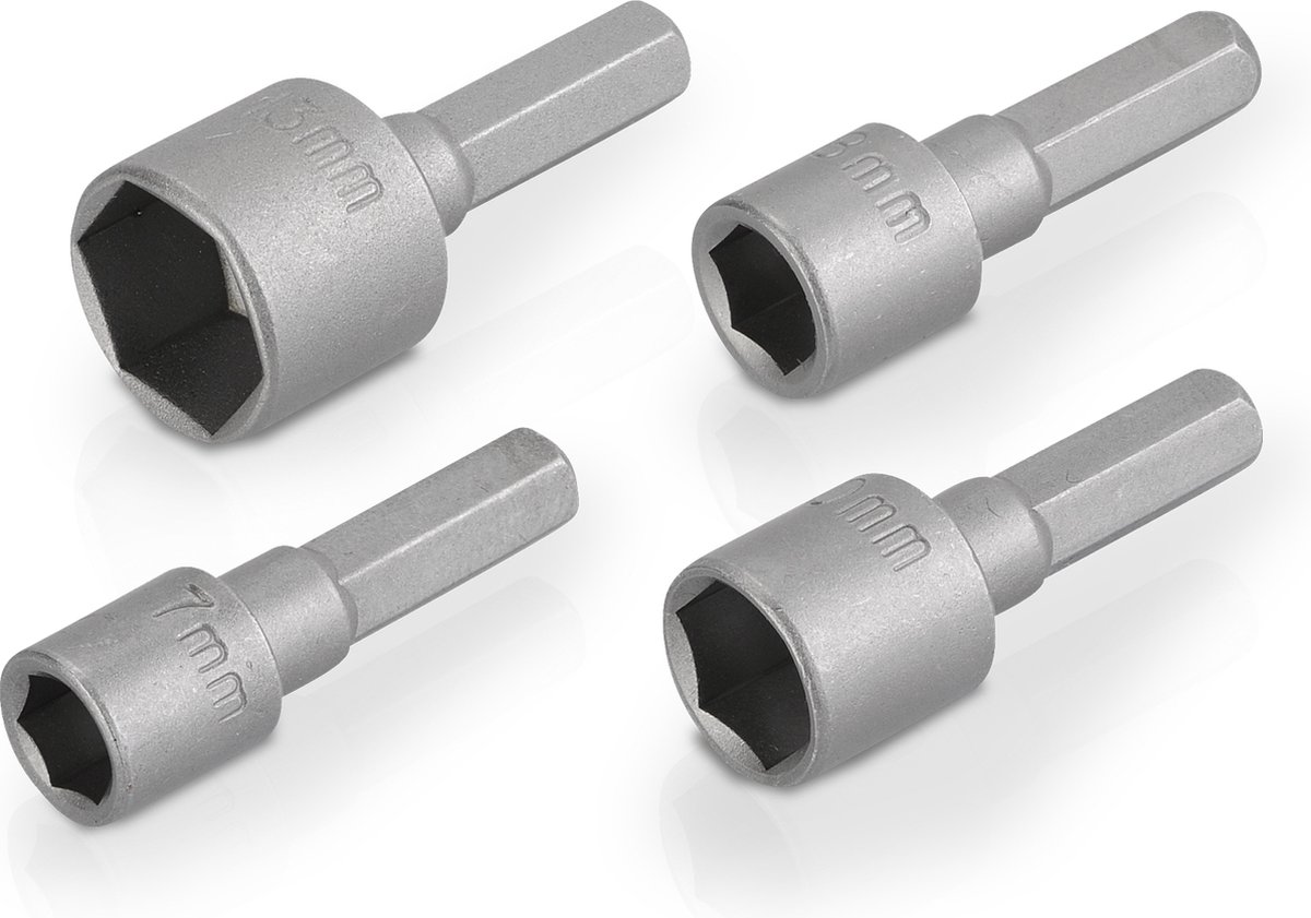 Kreator - Accessories - KRT062400 - Dopsleutelbit set - 7-8-10-13mm - 4 st.