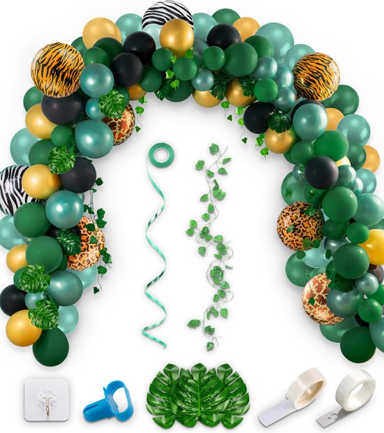 Ballonboog - Jungle Thema - Feest decoratie versiering - Feestpakket