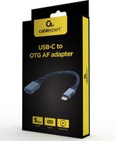 Gembird A-USB3C-OTGAF-01 câble USB 0,15 m USB 3.2 Gen 1 (3.1 Gen 1) USB C USB A Gris
