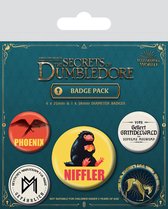 Harry Potter - Fantastic Beasts the Secrets of Dumbledore World - Button set