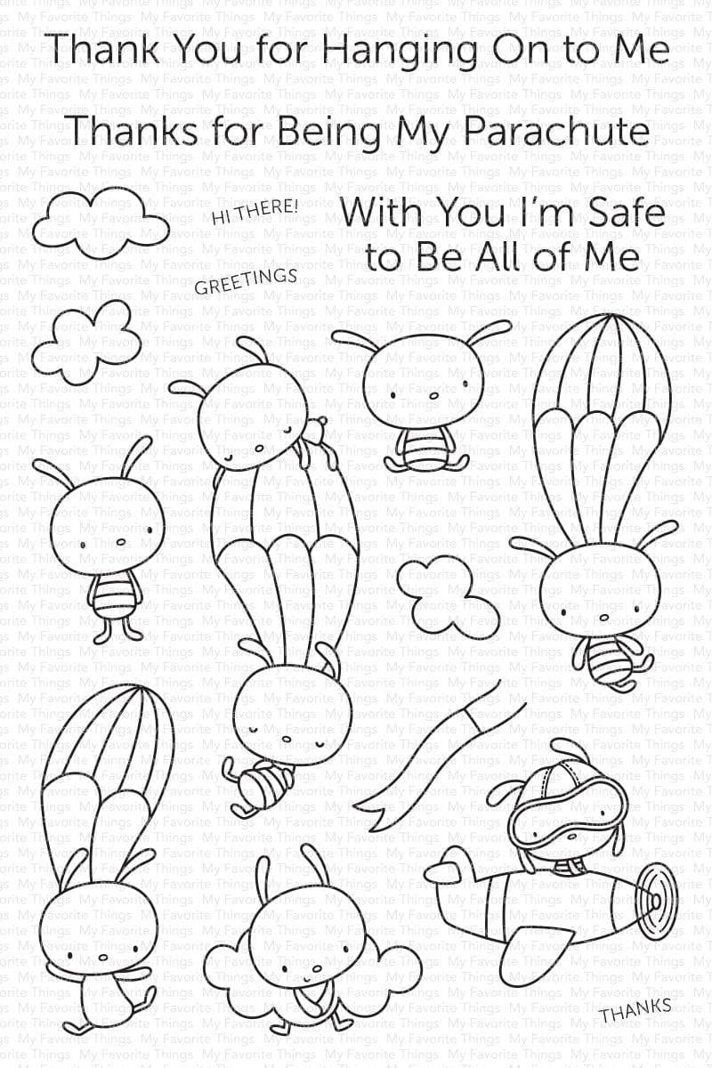 Parachute Pals Clear Stamps (CS-682)