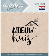 Card Deco Essentials - Clear Stamps - Nieuw Huis