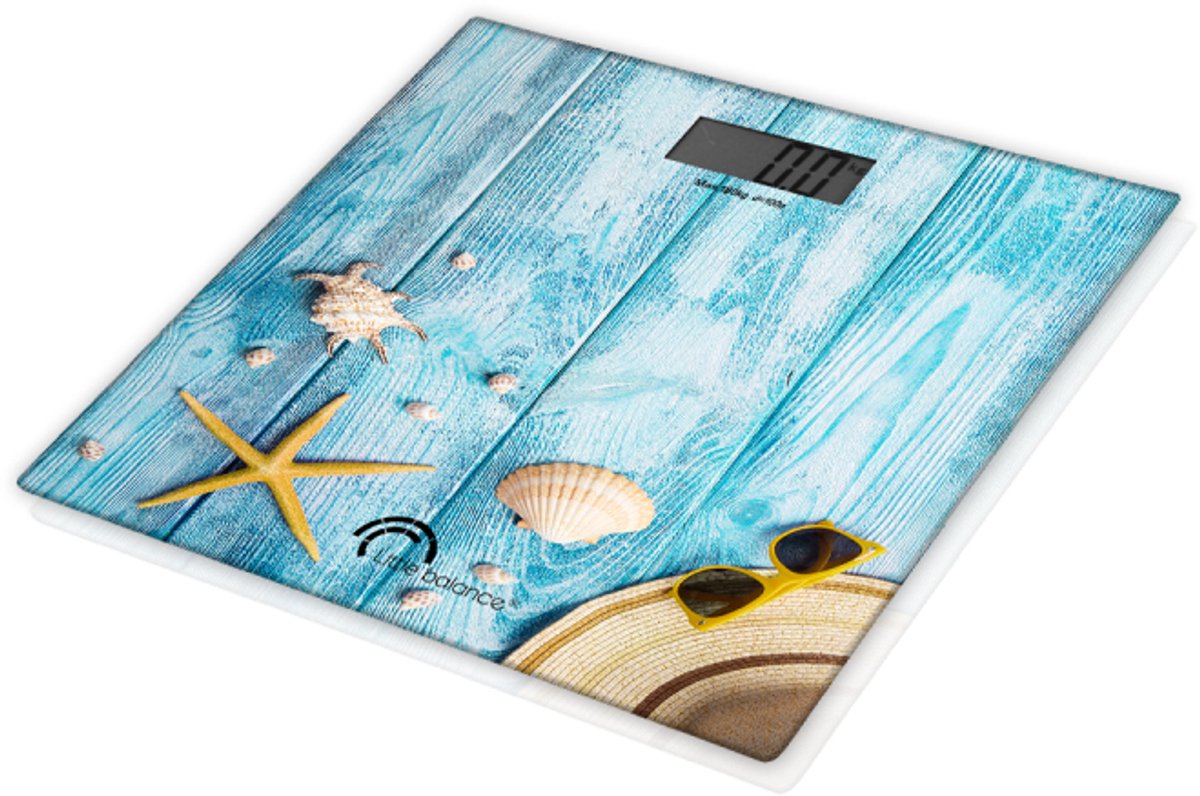 Digitale Personenweegschaal Little Balance Coquillages 180 kg